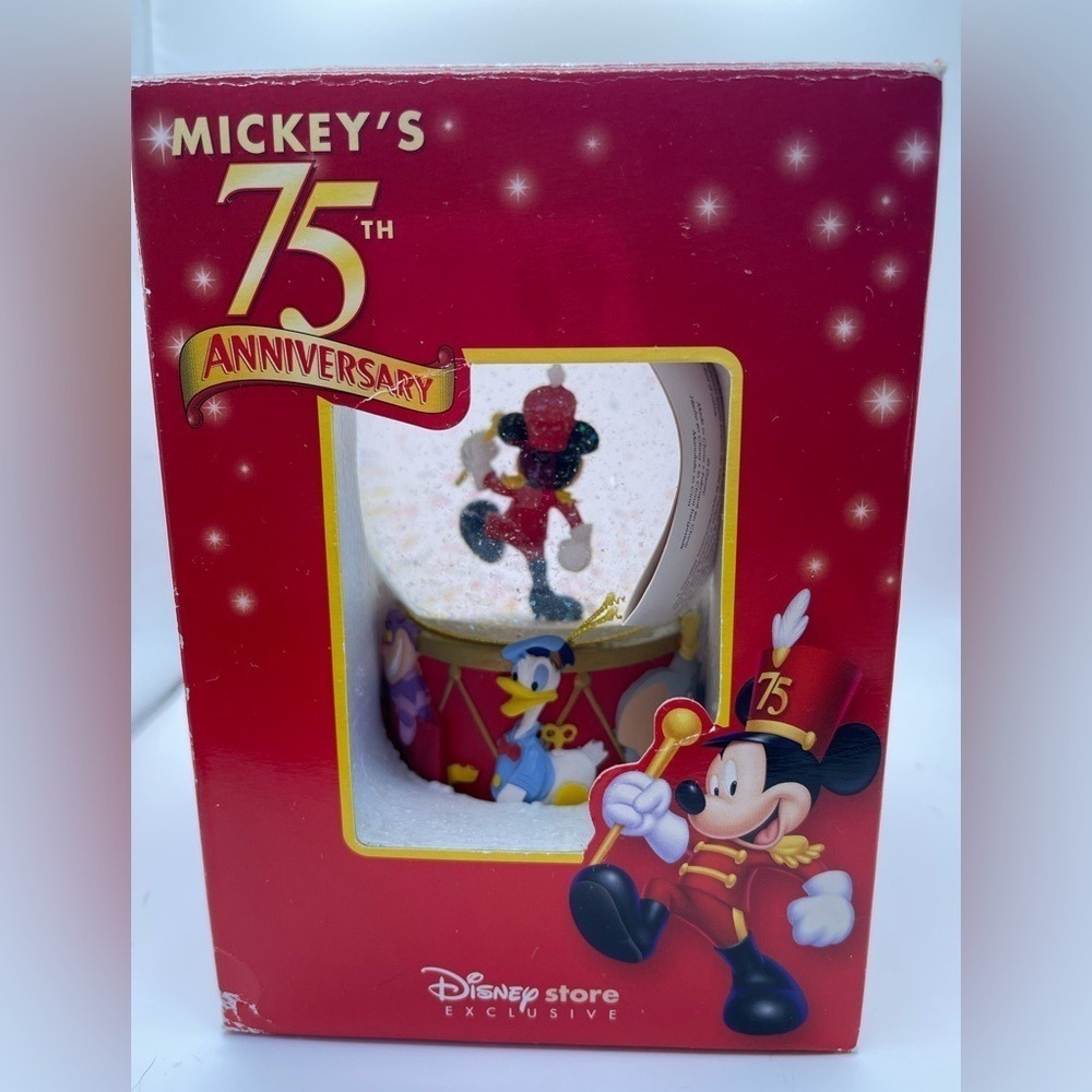 Mickey Mouse 75th Anniversary Disney Special Edition Vintage New Globe Music - Picture 5 of 9